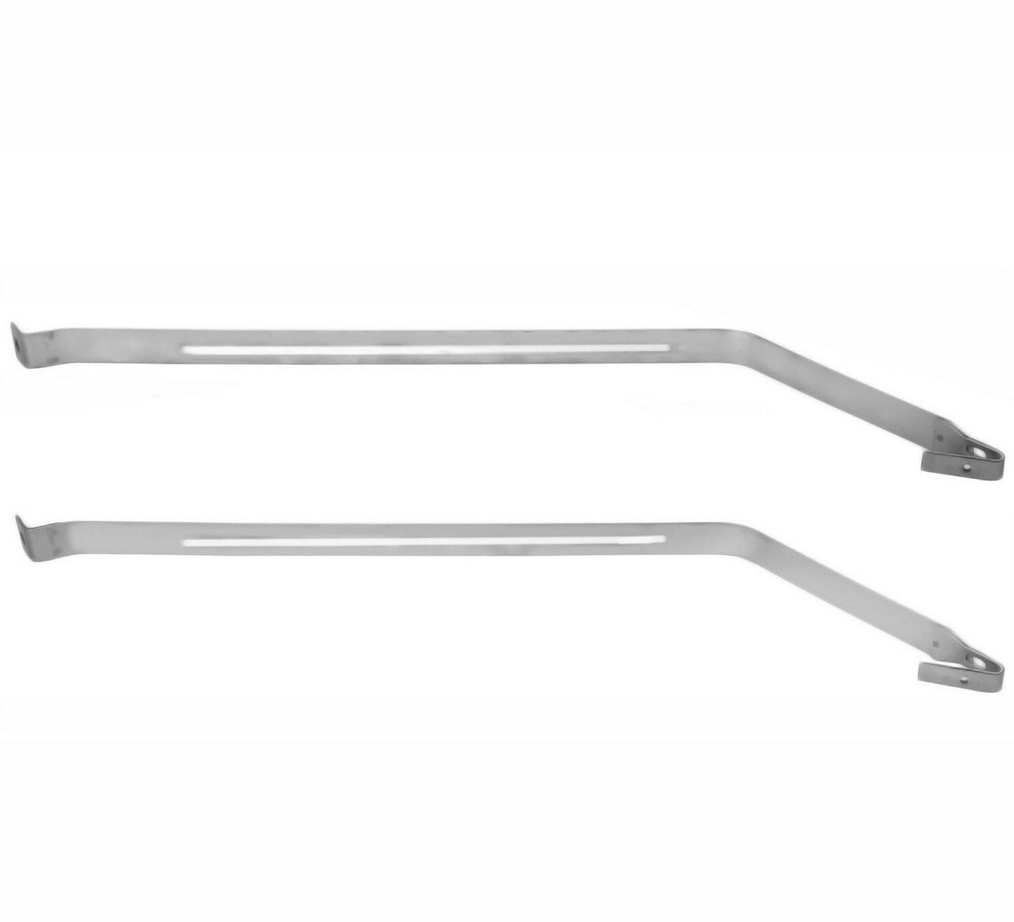 1962 63 64 65 66 67 ChevyII Nova Fuel Gas Tank Straps Stainless Steel Pair 2 PCS
