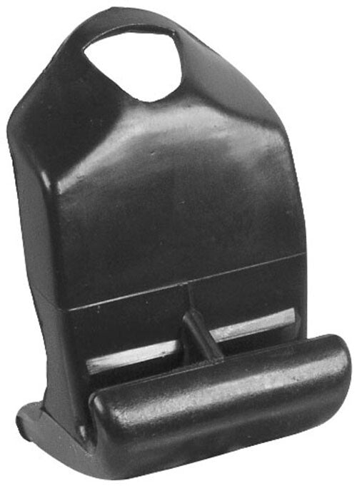 MIRROR BRACKET BOOT CONVERTIBLE BLACK *COVERS R.VIEW MIRROR BRACKET* 1967 CAMARO