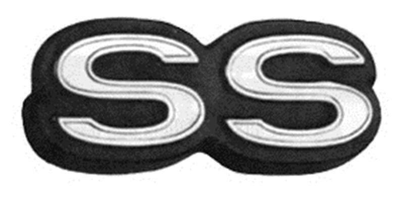 EMBLEM TRM PANEL REAR (SS) 1968-72 NOVA