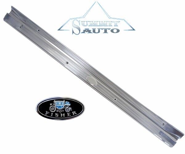 68 69 70 71 72 73 74 75 79 Nova Sill Scuff Plate Left Driver Side w/ Fisher Deca