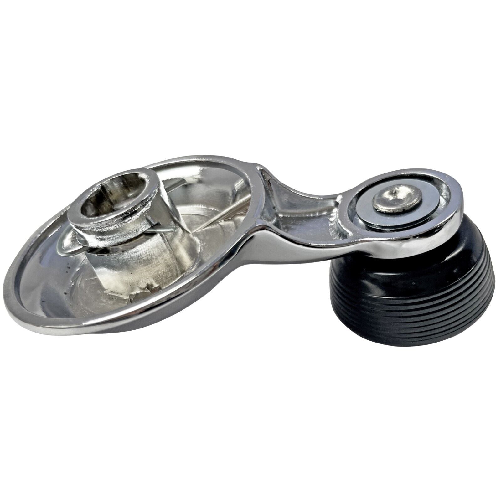 1968~1972 Chevelle El Camino GTO Window Crank Vent - Black Knob