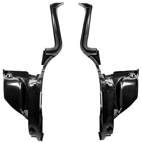 Kick Panel Assembly Inner & Outer A-Pillar Post Pair 1955~59 Chevy Pickup Truck