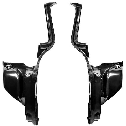 Kick Panel Assembly Inner & Outer A-Pillar Post Pair 1955~59 Chevy Pickup Truck