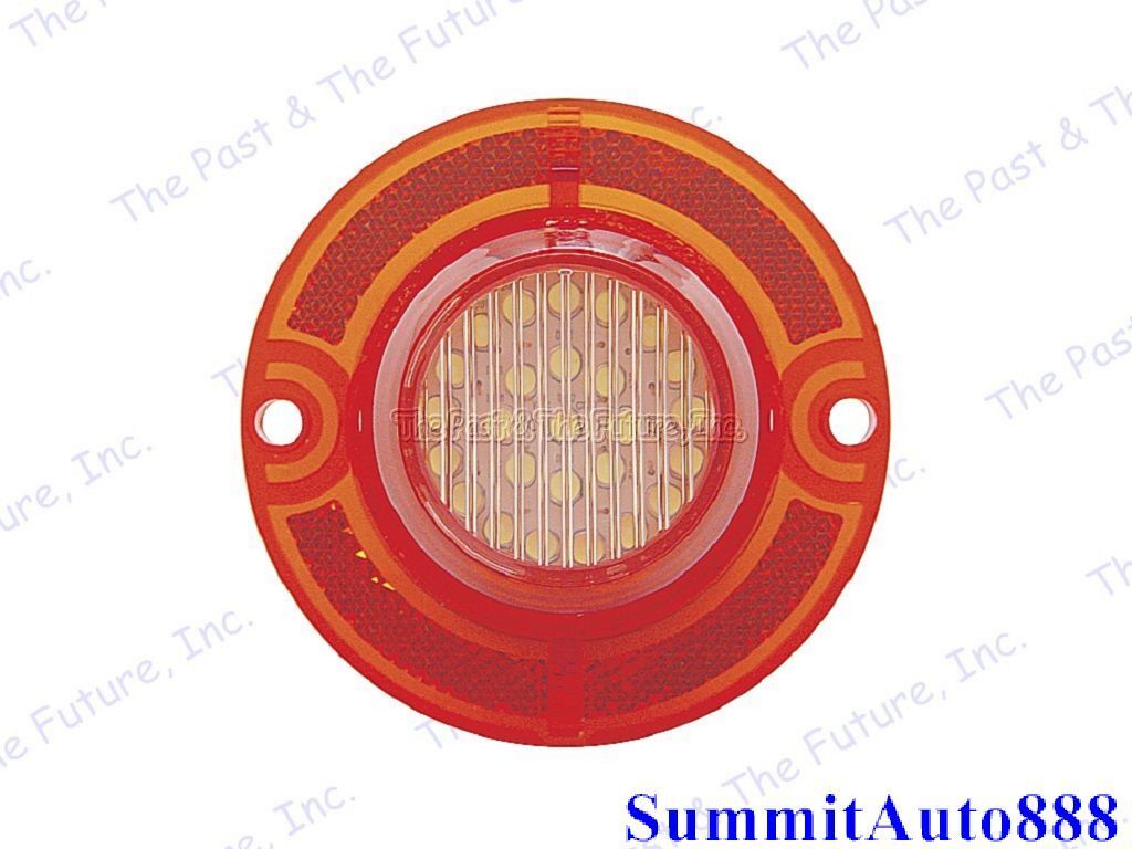 1962 62 Chevy Impala Backup Back Up Lamp Light Red Clear Lens 26 LED IMBL62-2