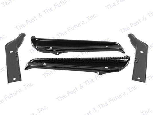 65 1965 Chevelle & El Camino Front Bumper Bracket - 4 PCS Set CVBP65-1