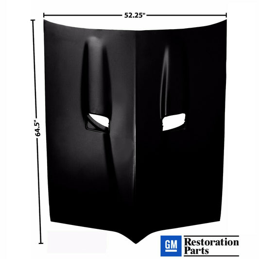 1967 1968 1969 67 68 69 Firebird Hood - 400 Series EDP Coated Steel Dynacorn