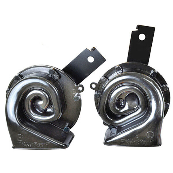 1970 1971 1972 Chevy Chevelle Horn Set w/ Welded Brackets Pair 2 Pcs Dynacorn