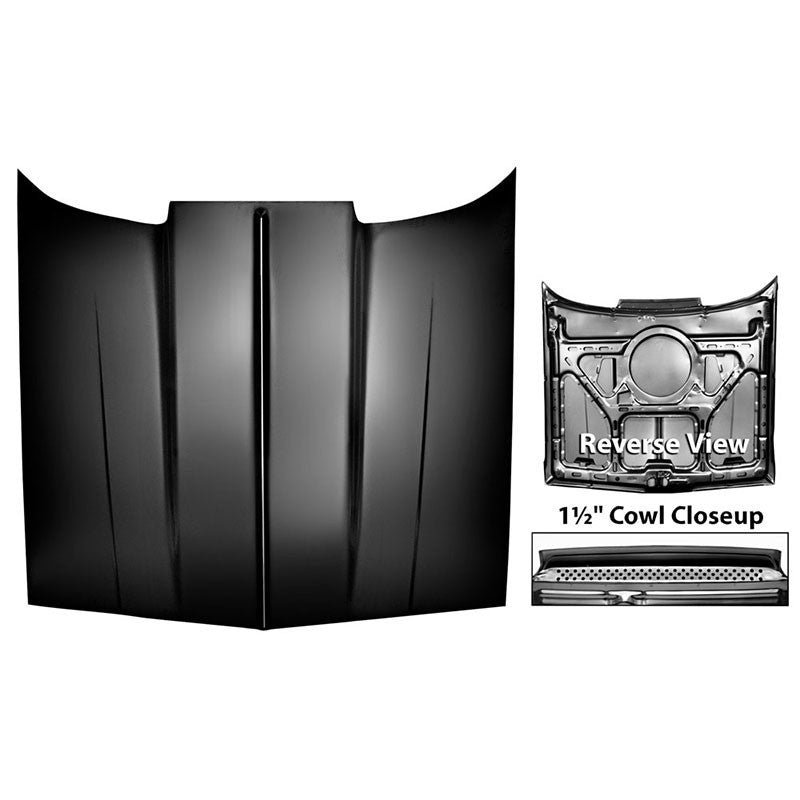 HOOD 2" COWL INDUCTION 1978-87 CHEVRPOLET EL CAMINO/MALIBU
