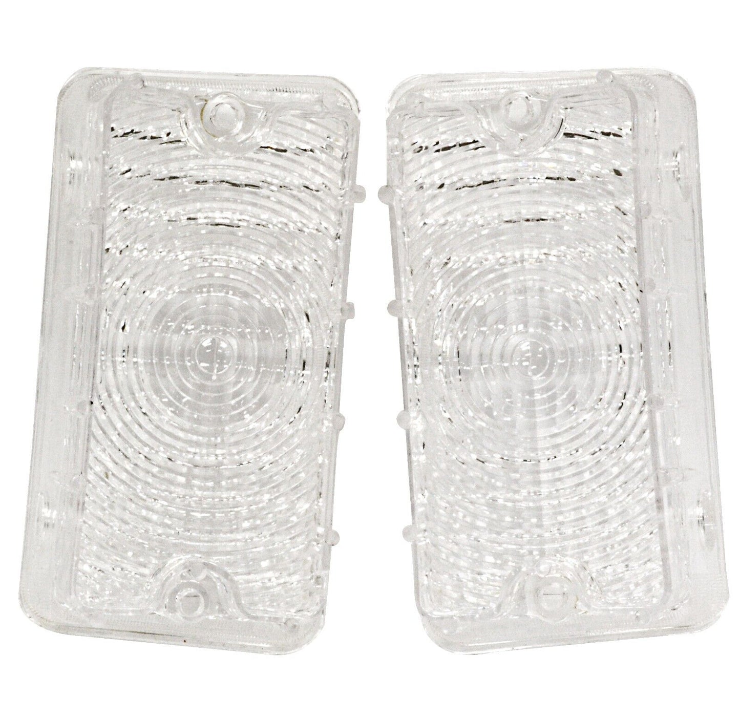 1970 70 Chevy Chevelle Parking Light Lamp Lens Pair Clear CVPL70-2