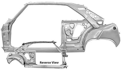 DOOR/QUARTER FRAME ASSY LH 1966-67 NOVA