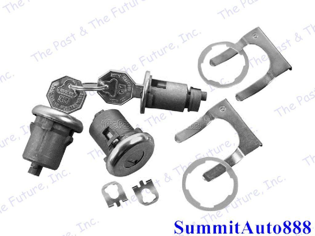 1965 65 Chevelle El Camino GTO Impala Nova Ignition Door Lock Original CVLS65-3