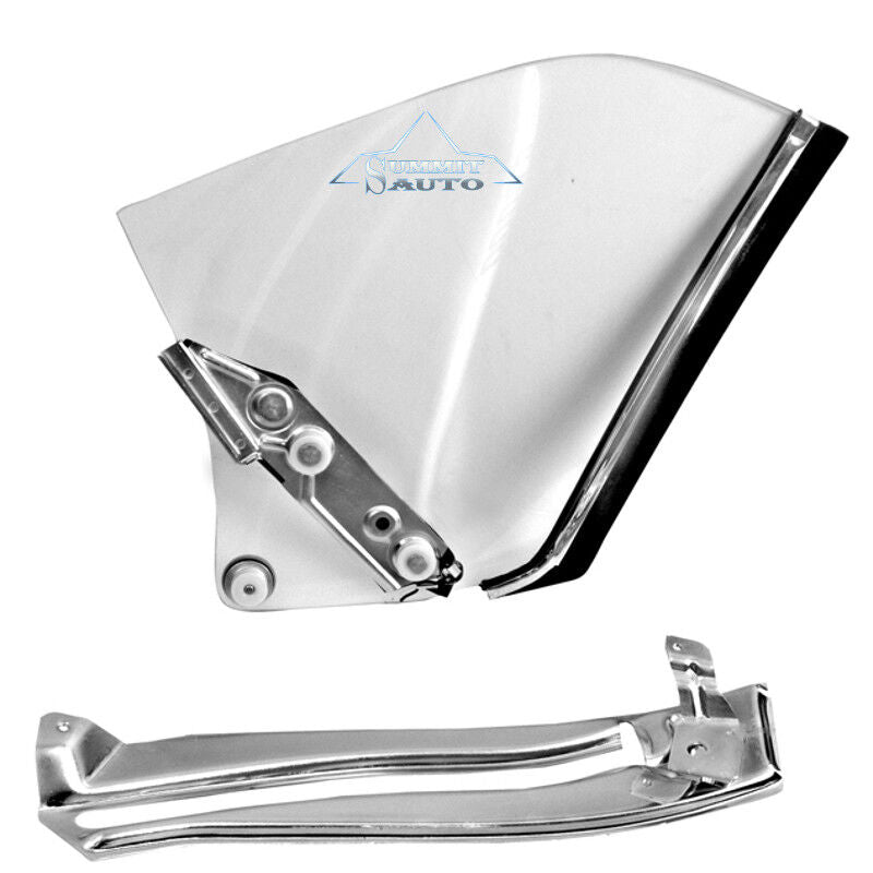 1968 1969 Camaro Firebird Quarter Glass Window Assembly Left Side Coupe Dynacorn