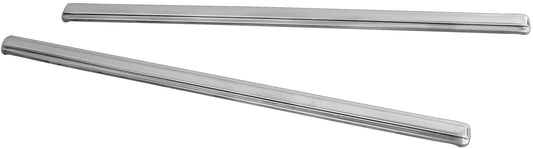1968 Chevy Camaro  Arm Rest Base Trim Stainless Pair Dynacorn 