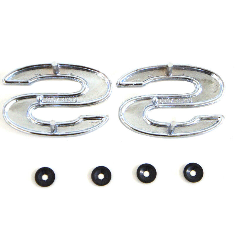 1969 1970 1971 1972 Chevy Chevelle GM Fender Emblem SS w/ Retainers