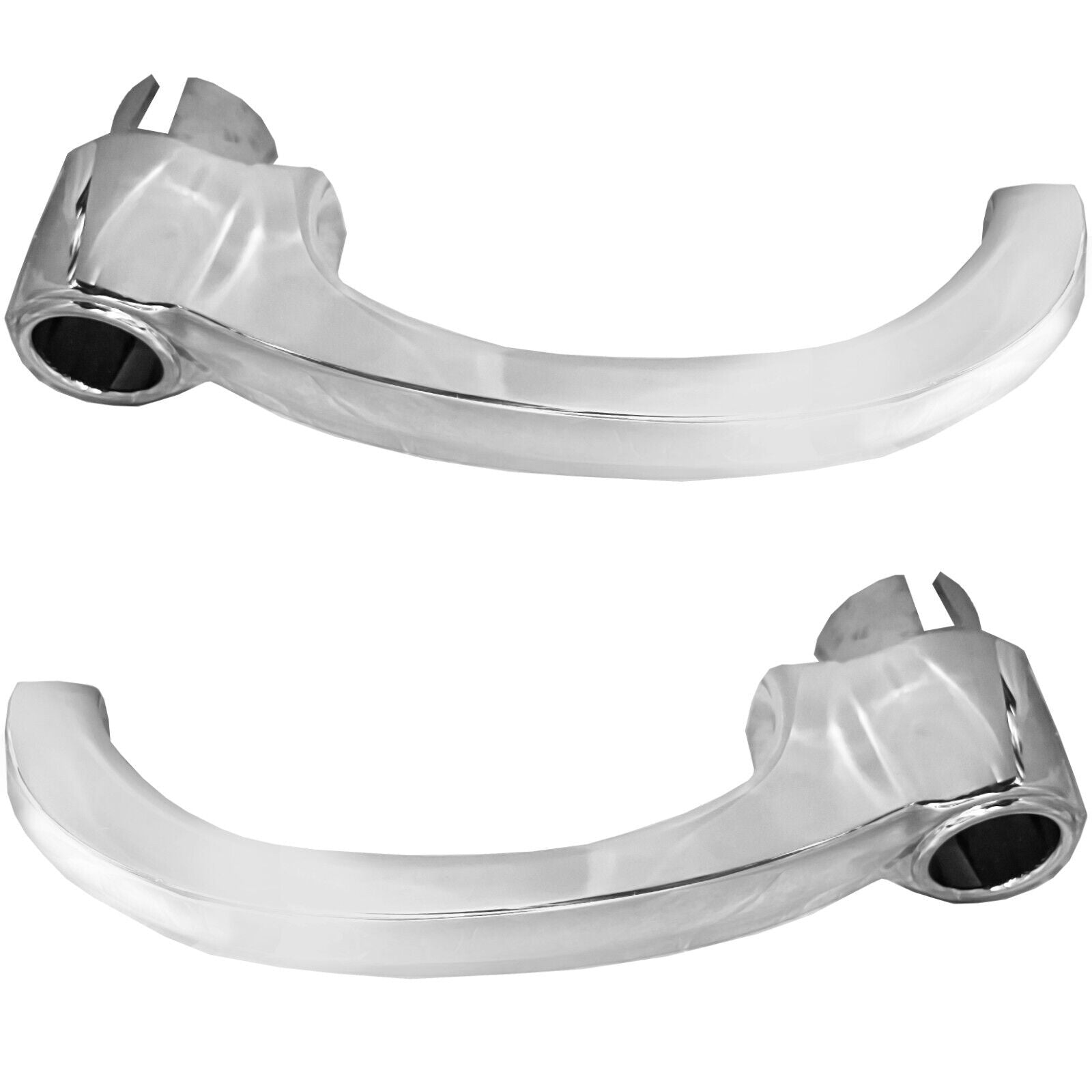 1960~1966 Chevy Pickup Truck Door Handle Outside Chrome Metal Pair Right & Left