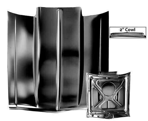 HOOD 2" COWL INDUCTED 1973-74 CHEVROLET NOVA