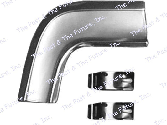 64 Impala Quarter Extension Molding w/ Clips Standard LH Left Side IMMG64-16L