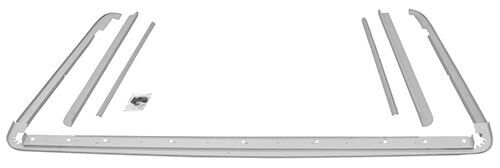 ROOF DRIP RAIL 1966-77 FORD BRONCO 7 PCS HALF CAB