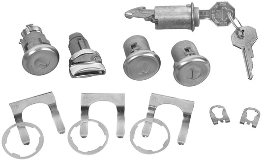 Lock Kit Original, Ignition, Door, Glovebox, Trunk  1966 chevrolet impala