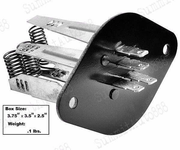 1969 Camaro 1970 1971 1972 Nova Heater Blower Motor Resistor With A/C