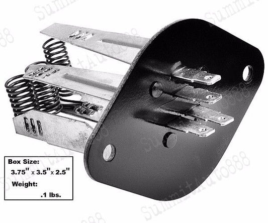 1969 Camaro 1970 1971 1972 Nova Heater Blower Motor Resistor With A/C