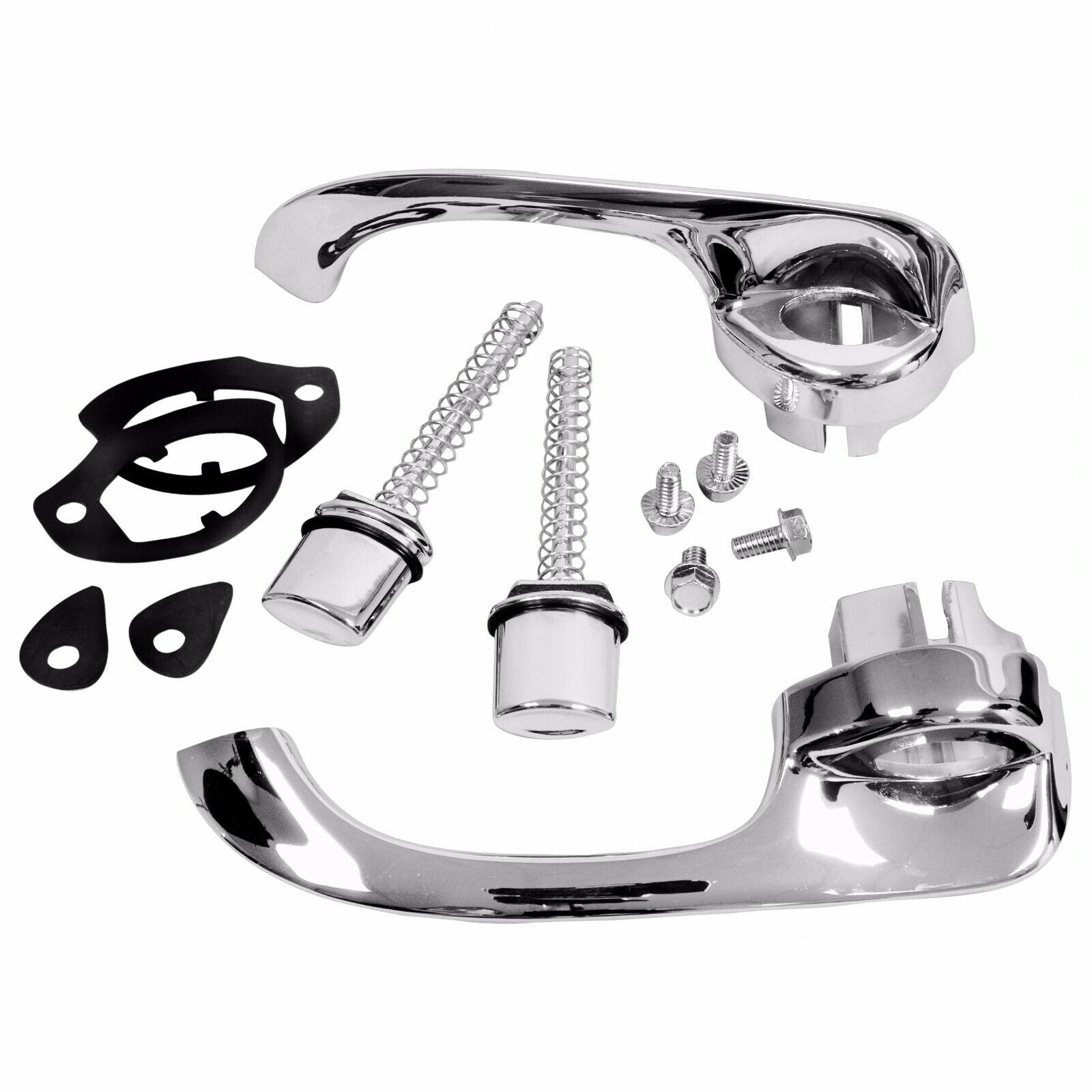 1960 Impala Outer Outside Exterior Door Handle 2 Door w/Hardware Chrome Dynacorn