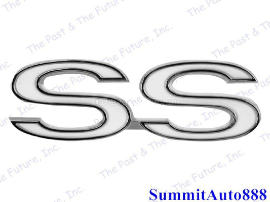 1973 1974 73 74 Chevy Nova Fender / Trunk Emblem - SS Chrome Dynacorn