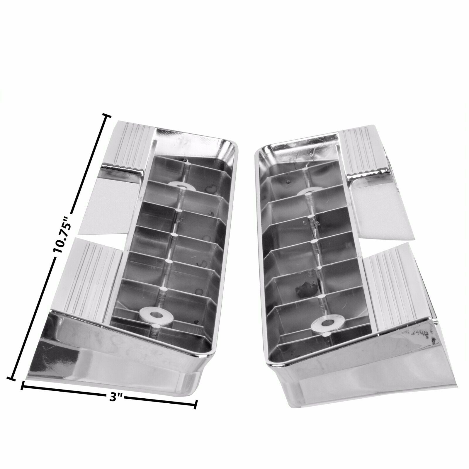 1967 Chevelle El Camino GTO 1965 Nova Front Arm Rest Base Pair Right & Left Dii