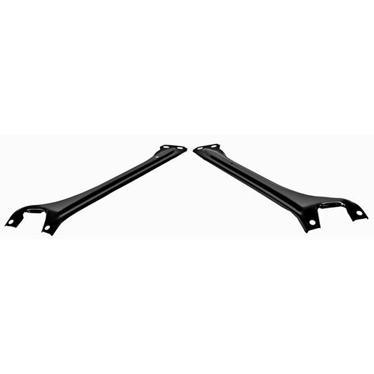 1967 1968 Ford Mustang Firewall to Shock Tower Brace Bracket Pair Dynacorn NEW