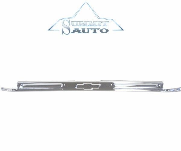 67 68 70 71 72 Chevy Pickup Truck Door Sill Scuff Plate Stainless Steel w/Bowtie