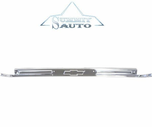 67 68 70 71 72 Chevy Pickup Truck Door Sill Scuff Plate Stainless Steel w/Bowtie