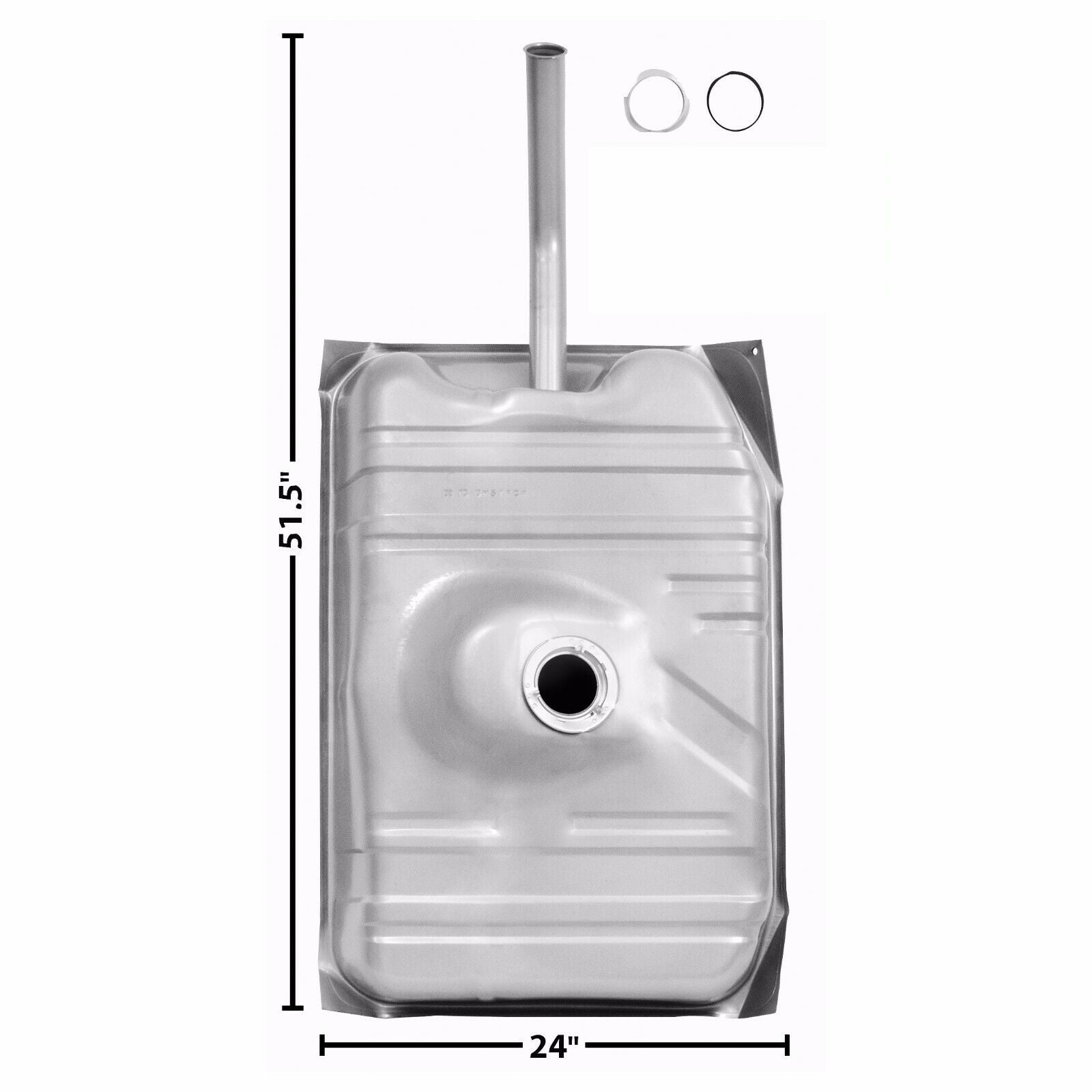 1978~1987 El Camino Fuel Gas Tank 17 Gallon Galvanized Dynacorn