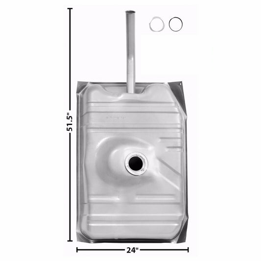 1978~1987 El Camino Fuel Gas Tank 17 Gallon Galvanized Dynacorn