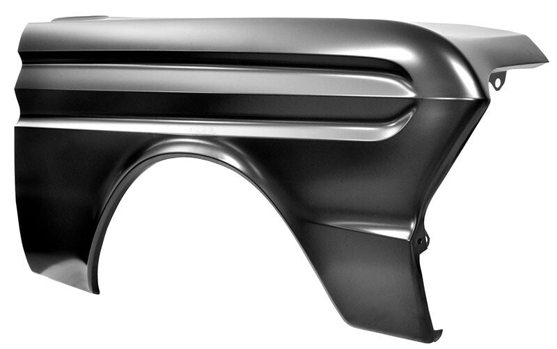 FRONT RH FENDER  1964-65 FORD FALCON/RANCHERO (NO ANTENNA/MOLDING HOLES)
