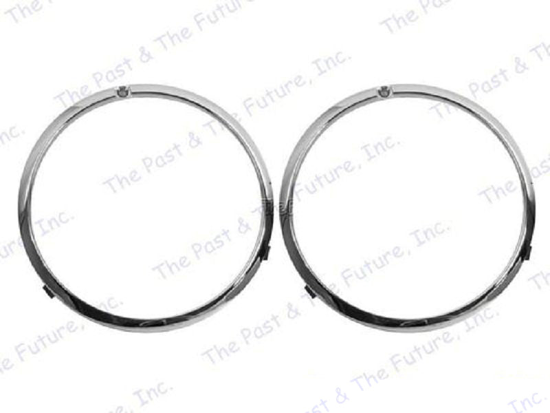 Outer Headlamp Headlight Bezel - Pair / 2 PCS MSHL69-3P