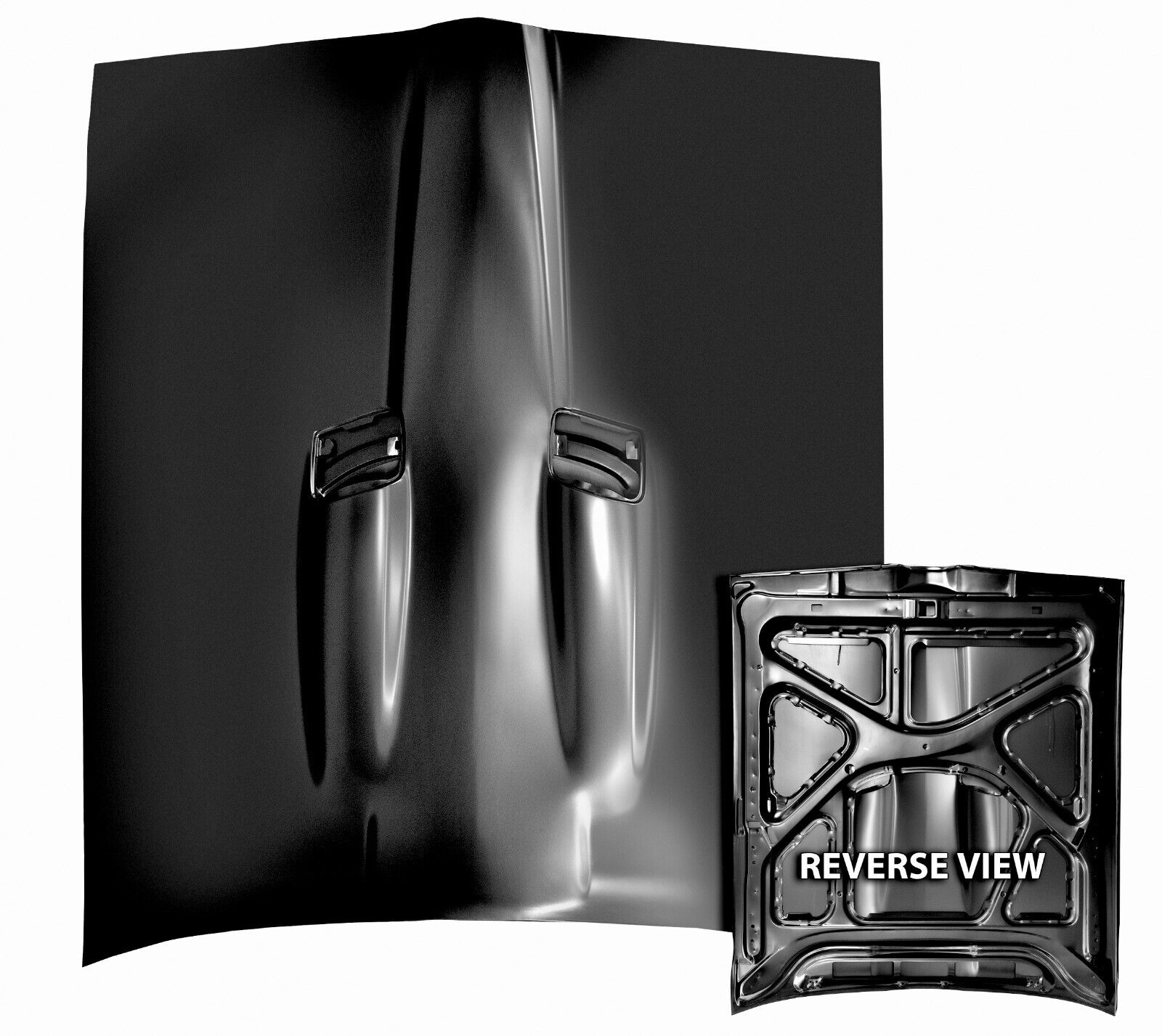 1968 1969 1970 Pontiac GTO Hood Panel-Scoop Style wo/ Rear Cowl Vents Dynacorn