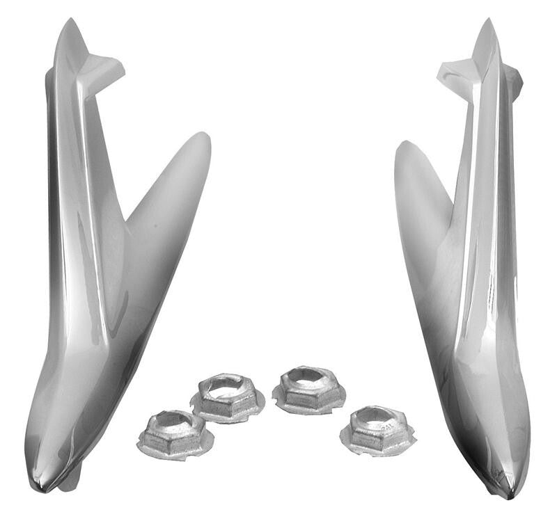 TOP FENDER EMBLEMS 1961 IMPALA PAIR
