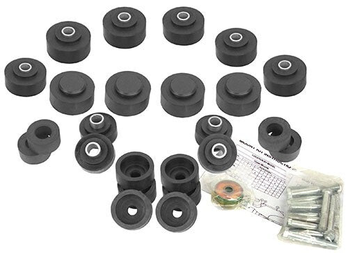 BODY BUSHING KIT W/BOLTS 1969-70 IMPALA CONV