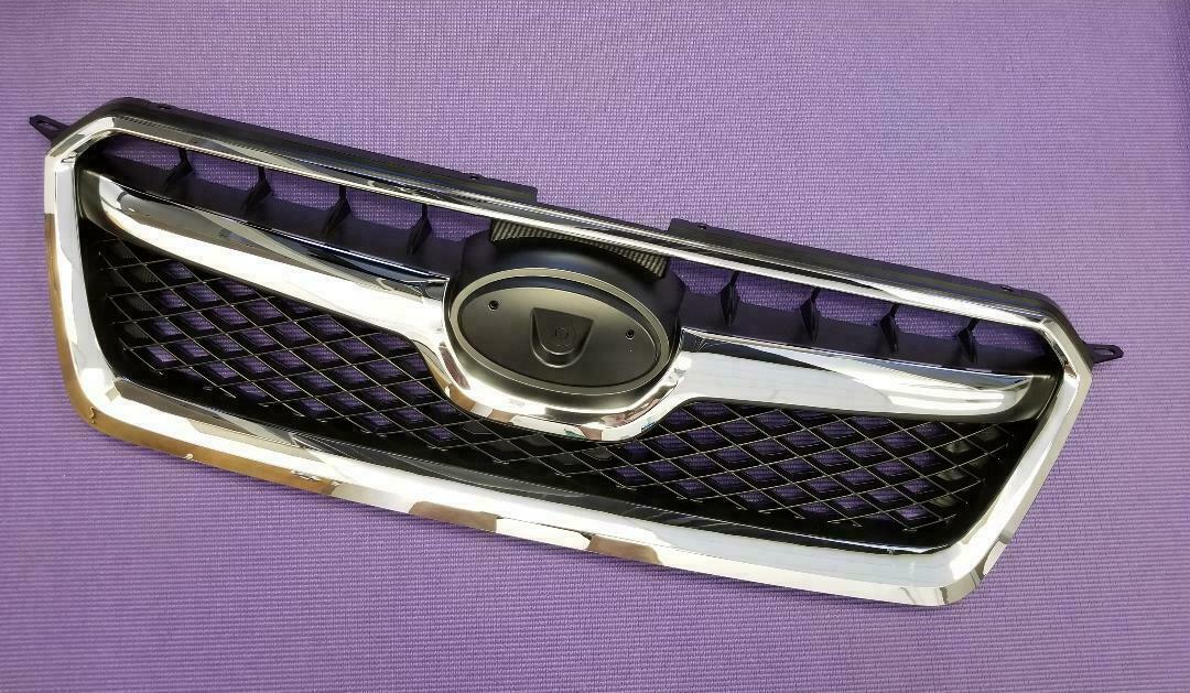 FIts Front Grille Grill Assembly 16 17 Subaru XV Crosstrek Trim Molding
