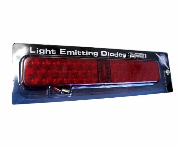 1967 67 Chevy Camaro Rally Sport Rear Tail Lamp Light - Red Lens / 40 LED Lights