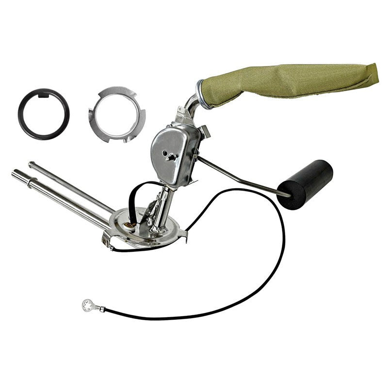 FUEL SENDING UNIT 4 BBL/AC 3/8" FUEL/1/4" RETURN-CHEVELLE, E CAMINO, MONT CARLO,