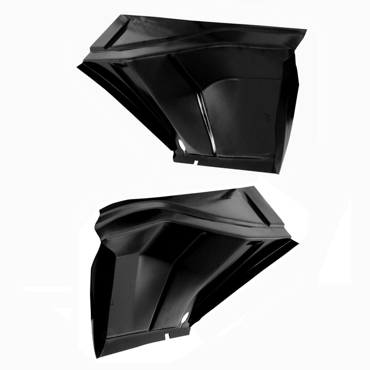 1967 68 Camaro Trunk Floor Drop Off Filler Extension Pair Right & Left EDP Dii