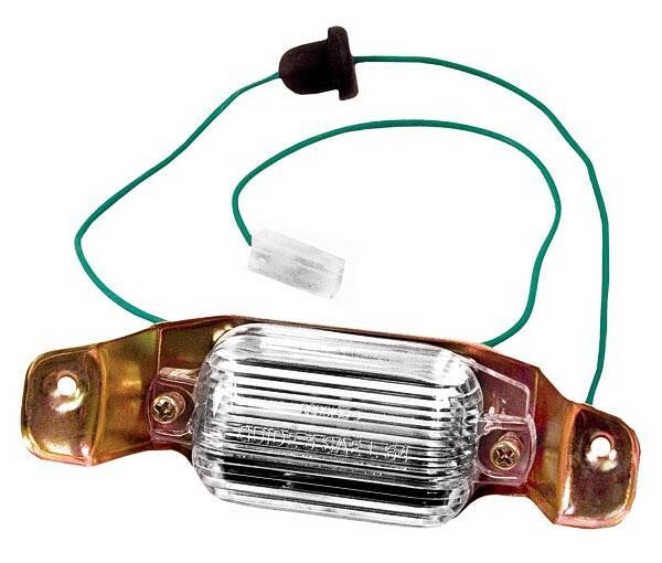 LICENSE LAMP REAR CAMARO 67-69, CHEVELLE 66-69, NOVA 66-72, GTO 66-72