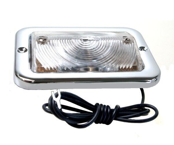 1954 1955 Chevy Pickup PU Truck Parking Park Lamp Light Assembly 6V Clear Lens