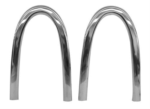 HOOD FRONT MOLDING 1948-50 FORD TRUCK PAIR