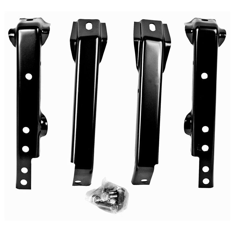 REAR BUMPER BRACKETS  1967-72 CHEVROLET TRUCK FLEETSIDE OR STEPSIDE SET