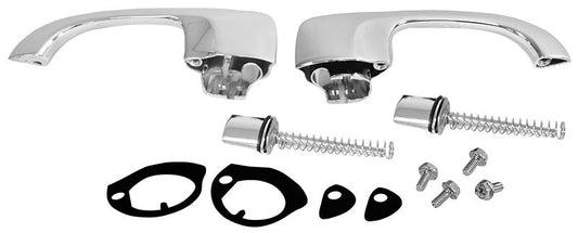 DOOR HANDLE KIT 1968-69 W/BUTTONS CHEVELLE