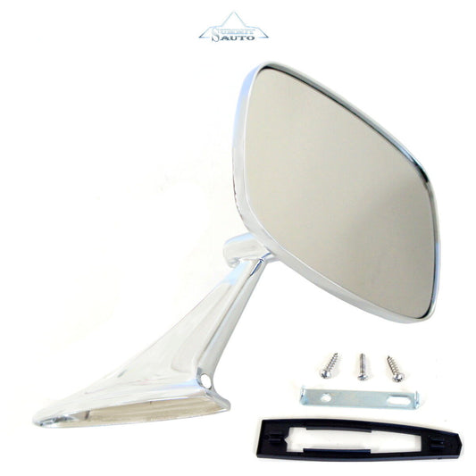 1970 71 72 Chevelle El Camino Monte Carlo Rectangular Outside Mirror w/Gasket