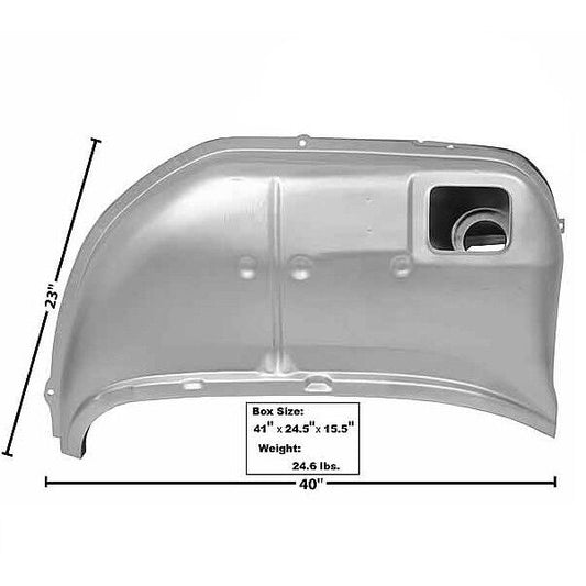 1963 Impala Coupe Complete Wheelhouse Inner & Outer / Left Weld Through Primer