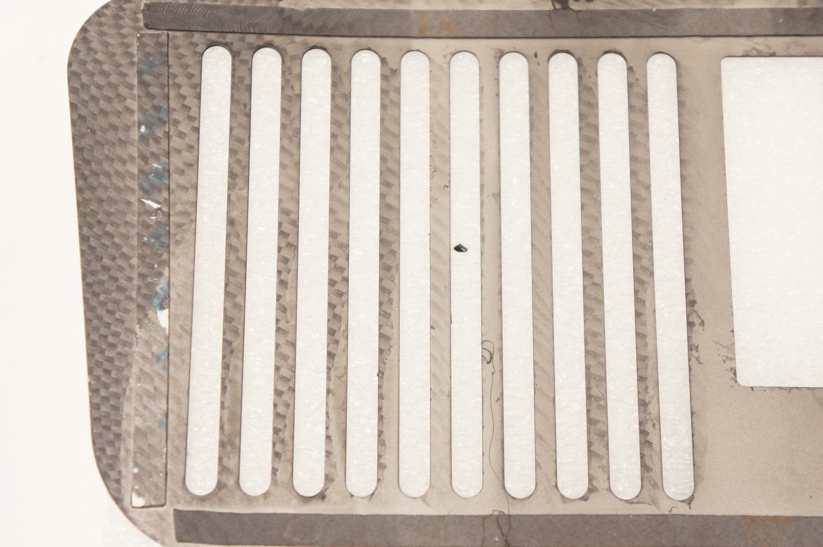 Fits 2002~2004 Mercedes W463 G Class Hood Air Supply Grille "Carbon Fiber" Look